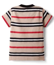 Noddy Knitted Half Sleeves Striped Tee With Coordinating Short Co-ord Set - Image 3