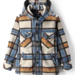 Noddy Full Sleeves Checked  Hodded Shacket