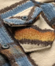 Noddy Full Sleeves Checked  Hodded Shacket - Image 3