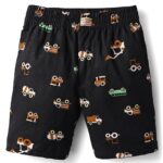 Noddy Cotton Vehicles Printed Shorts