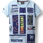 Noddy Knitted Printed Half Sleeves Tee