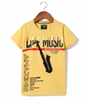 Noddy Knitted Tee - Light Lemon