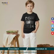 Noddy Knitted Tee - Black - Image 4