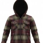 Noddy - Maroon - Shacket